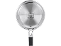Frying pan bottom with compatibility icons for various hob types.
