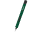 Green electric screwdriver with control buttons and a metallic tip.