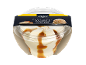 Mini ice cream dessert with banana and caramel, 140 ml