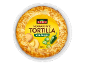 Mexican style tortilla with potatoes and jalapeño peppers, 500g.