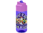 Purple water bottle with Paw Patrol characters and 'WE CAN DO THIS' text.