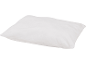 White pillow on a white background