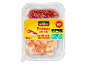 Cooked, peeled prawns in a hot chilli, garlic and ginger marinade, 100g