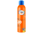 Orange sport sun protect spray SPF 30, fast absorption and waterproof.