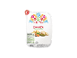 Vegetable salad with nutritional information and a net weight of 150g.