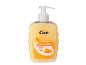 Liquid soap with milk and honey, hydrates the skin