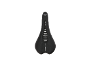 Black bicycle saddle with a cutout and the inscription «MEMORYFOAM».