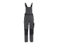 Men's grey and black work dungarees with pockets