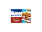 Seasoned pork strips, Gyros style, with nutritional information and cooking time.