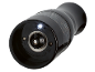 Electric pepper grinder with an illuminated grinding mechanism.