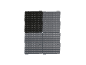 Four Parkside tool wall panels, two black and two grey, arranged in a square.