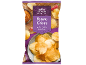 Packet of potato crisps with curry flavour, Indian style, 200 g.