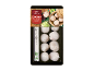 Dim sum package with pork filling, soy sauce, and chopsticks, 230 g.