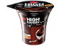 High protein chocolate mousse cup with no added sugar and lactose-free