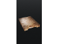 Wooden end-grain cutting board on a dark background.