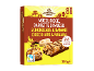 Packaging of muesli bars with chocolate and banana, 8 pieces, 200g.