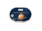 Coffee flavoured ice cream in 200g packaging with Rainforest Alliance cocoa mark.