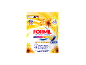 3-in-1 color detergent capsules with a floral scent, 58 count.
