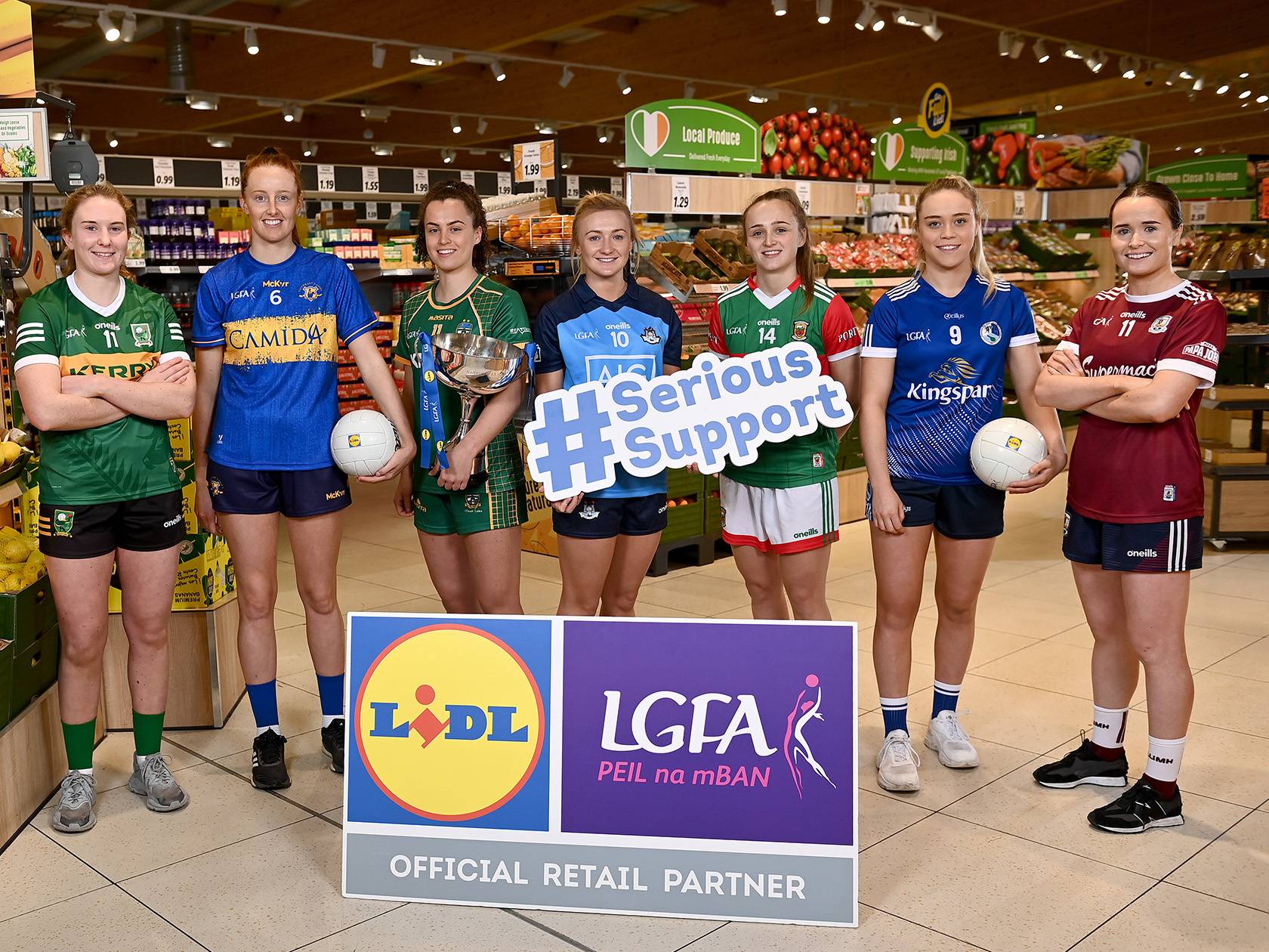 Seven-Year-Old Aoife Callanan wins Lidl Ladies Gaelic Football