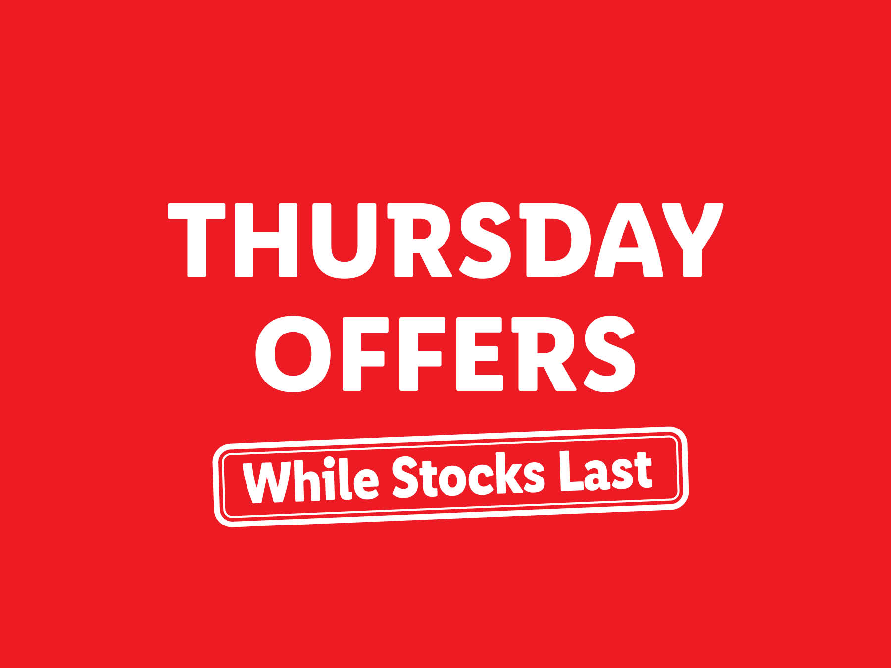 Thursday Offers