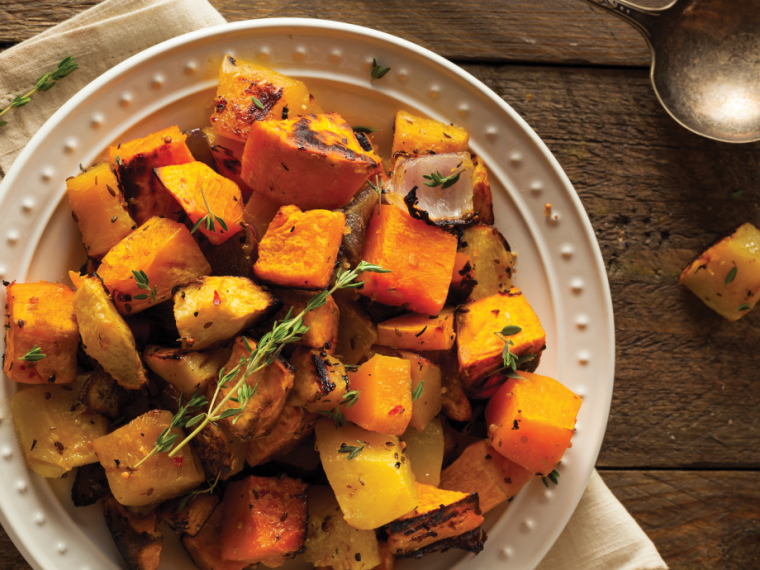 Roasted Butternut Squash and Chorizo