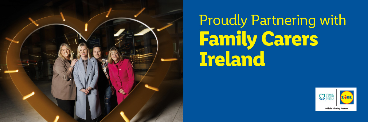 Lidl partners with Family Carers Ireland.