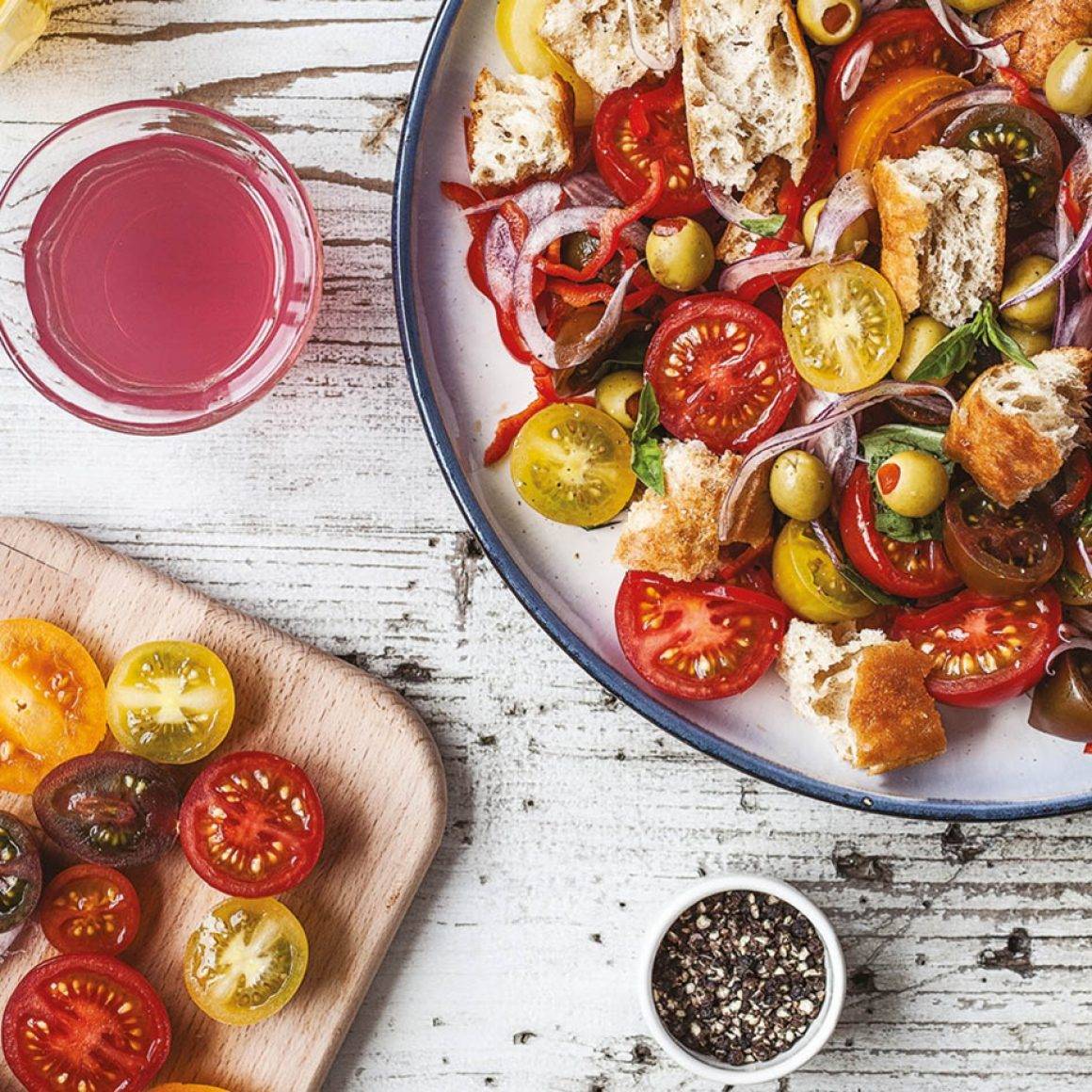 Tuscan Bread Salad 